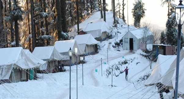 Winter in Kanatal