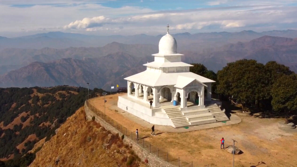 View from Bhadraj Temple Trek