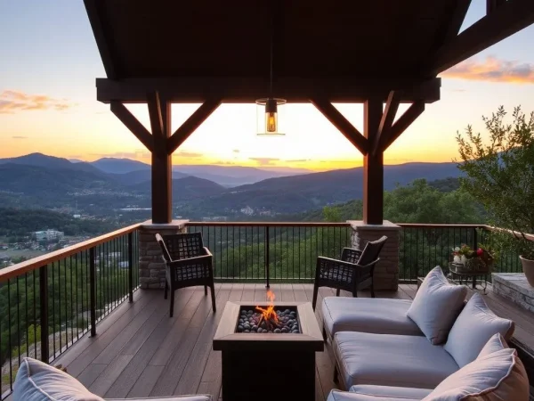 ukroots_Valley-View Deck at Sunset